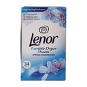 LENOR TUMBLE 34 DRYER SHEETS SPRING AWAKENING