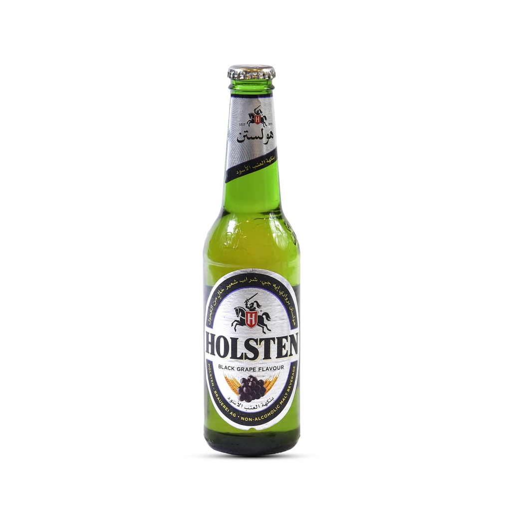 HOLSTEN NON ALCHOLIC BEER BLACK GRAPE BTL 330ML