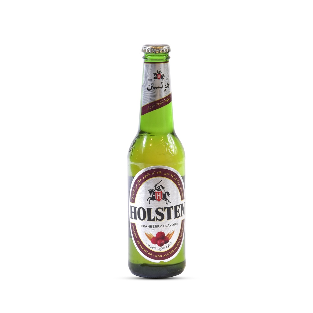 HOLSTEN NON ALCHOLIC BEER CRANBERRY BTL 330ML