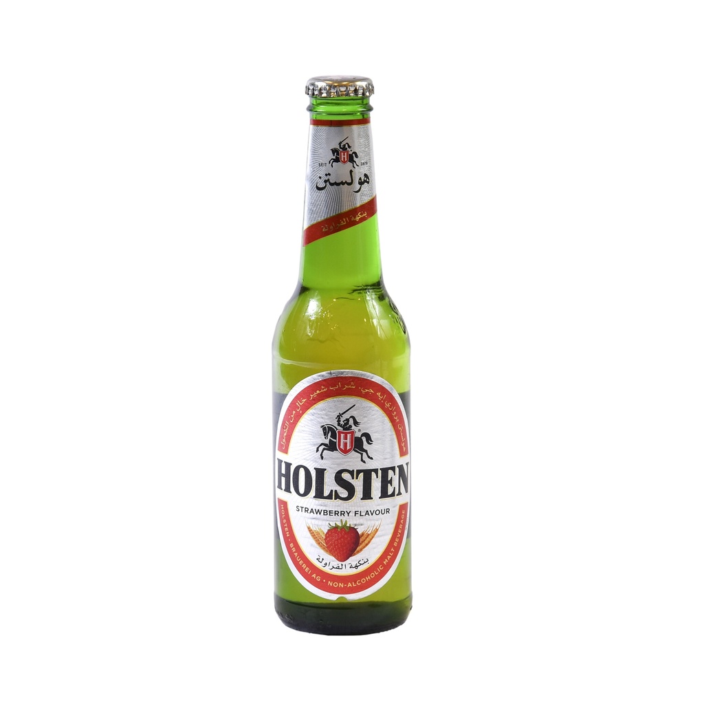 HOLSTEN NON ALCHOLIC BEER STRAWBERRY BTL 330ML