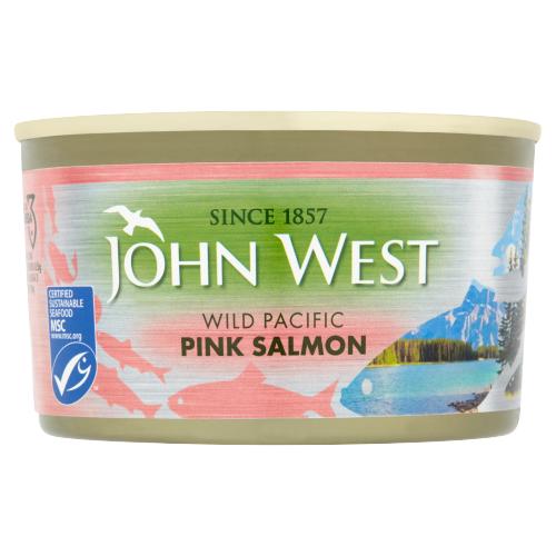 JOHN WEST WILD PACIFIC PINK SALMON 213G