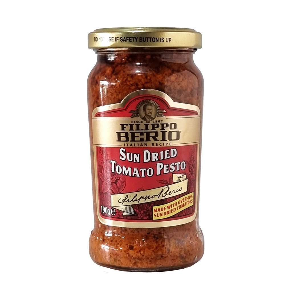 FILIPPO BERIO SUN DRIED TOMATO PESTO 190G