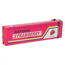 BATOOK CHEWING GUM STRAWBERRY