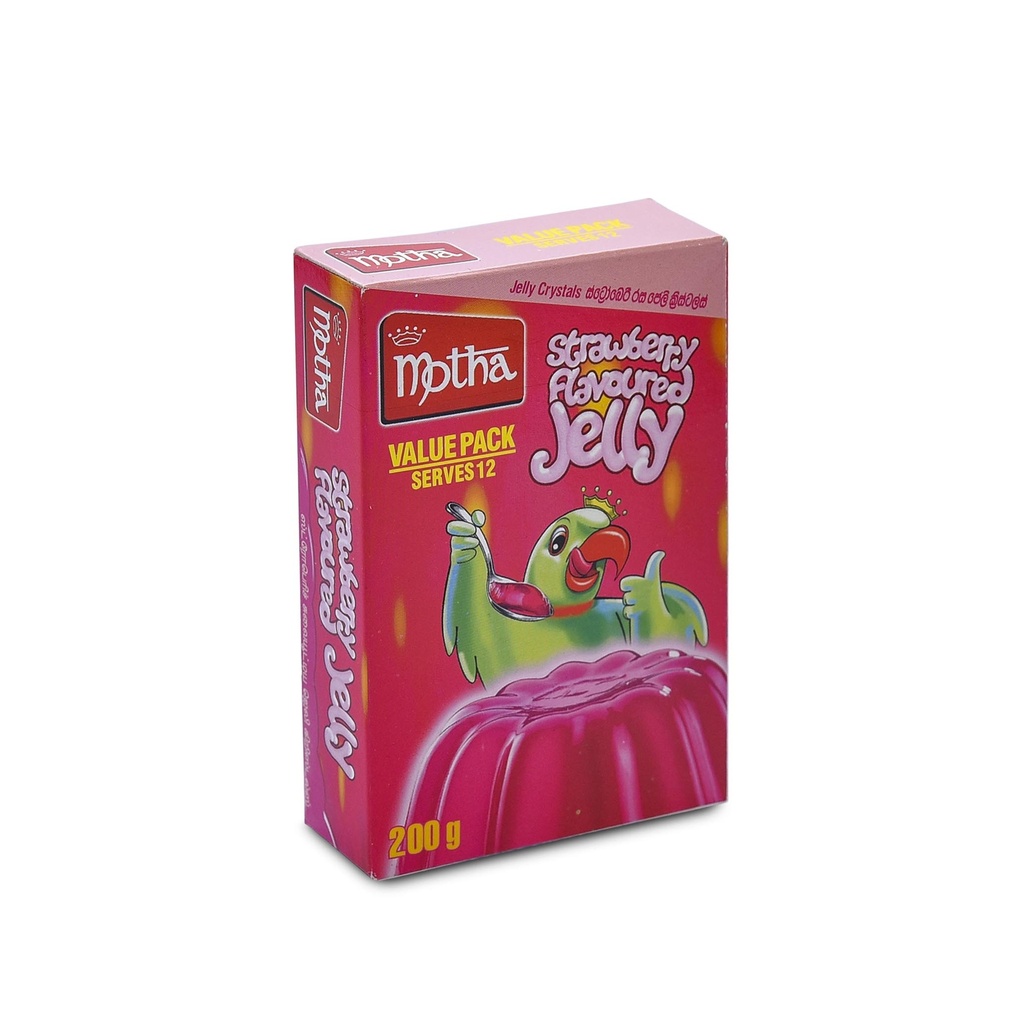 MOTHA STRAWBERRY FLAVOURED JELLY 200G