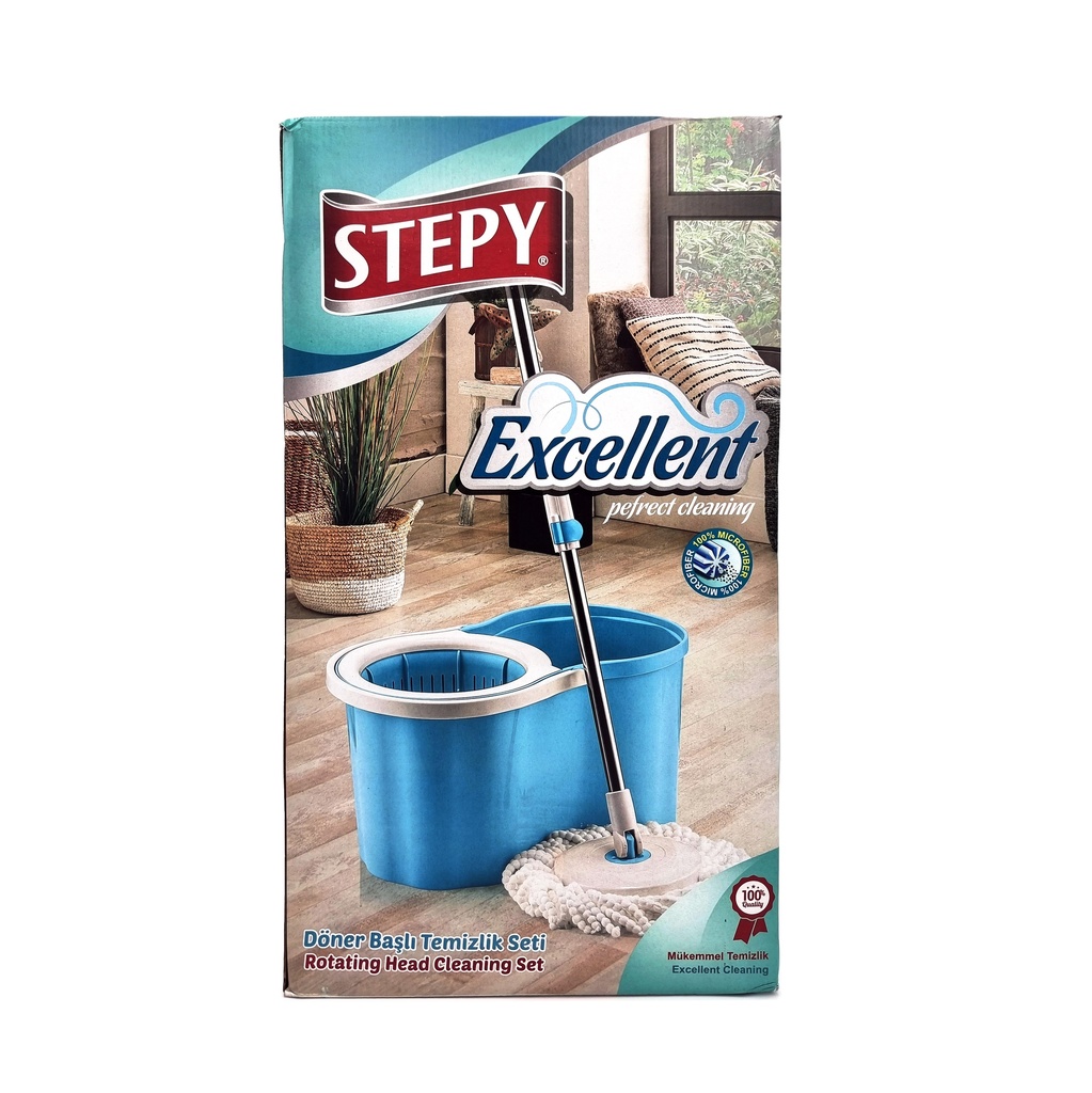 STEPY EXCELLENT ROTATING HEAD CLEANING SET