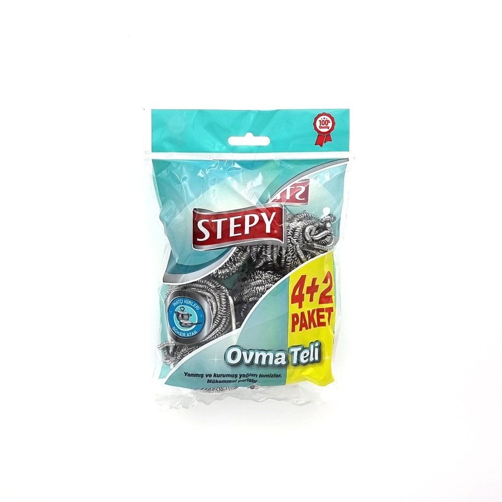 STEPY STEEL WIRE 6'S PACK