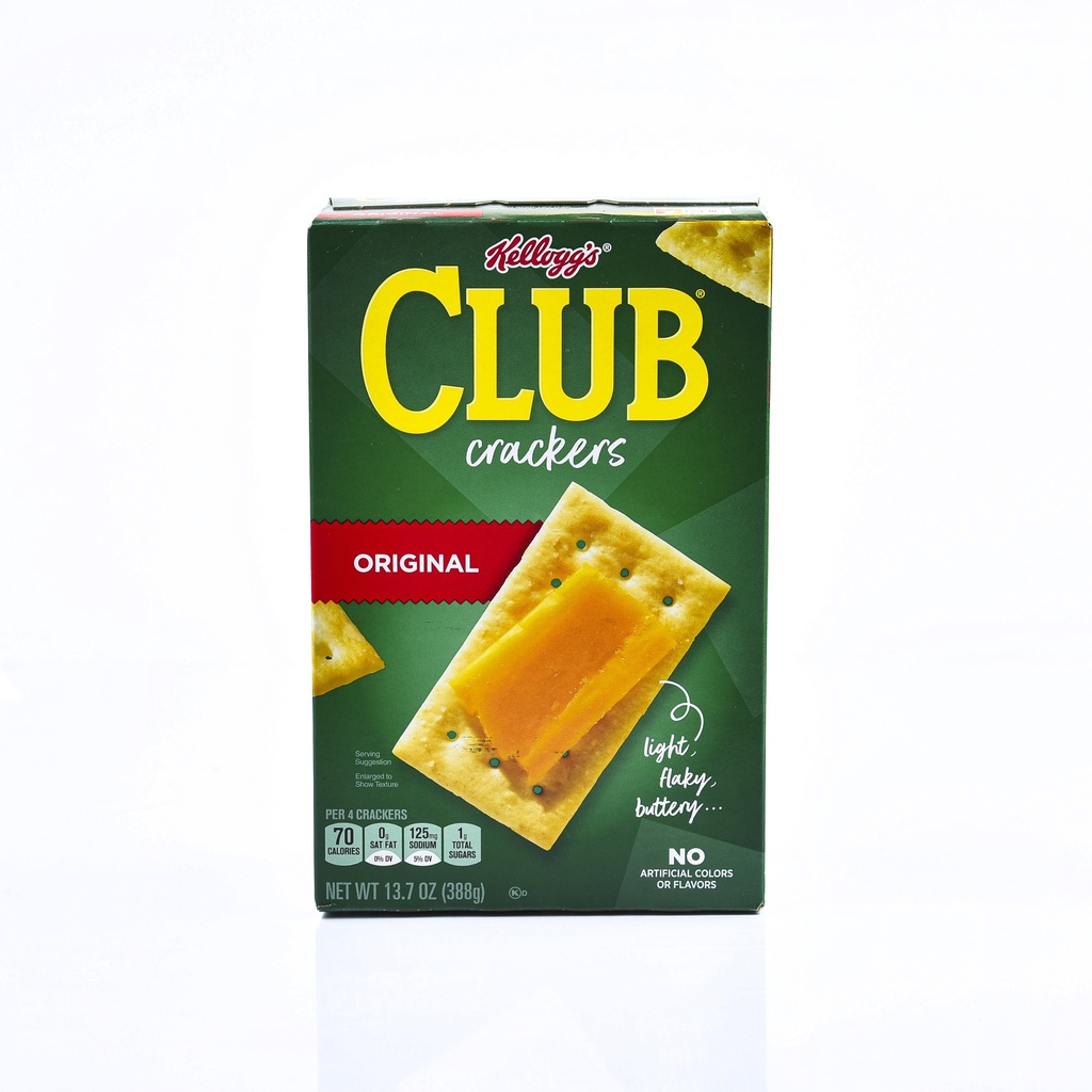 KELLOGG'S CLUB ORIGINAL CRACKERS 388G