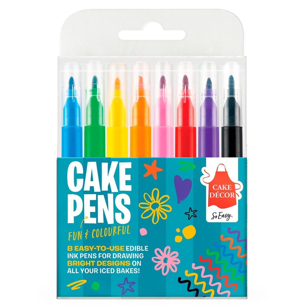 CAKE DECOR CAKE PENS 8'S