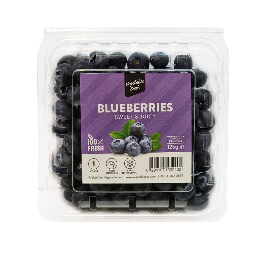 DI-30 FRESH BLUEBERRIES 125G