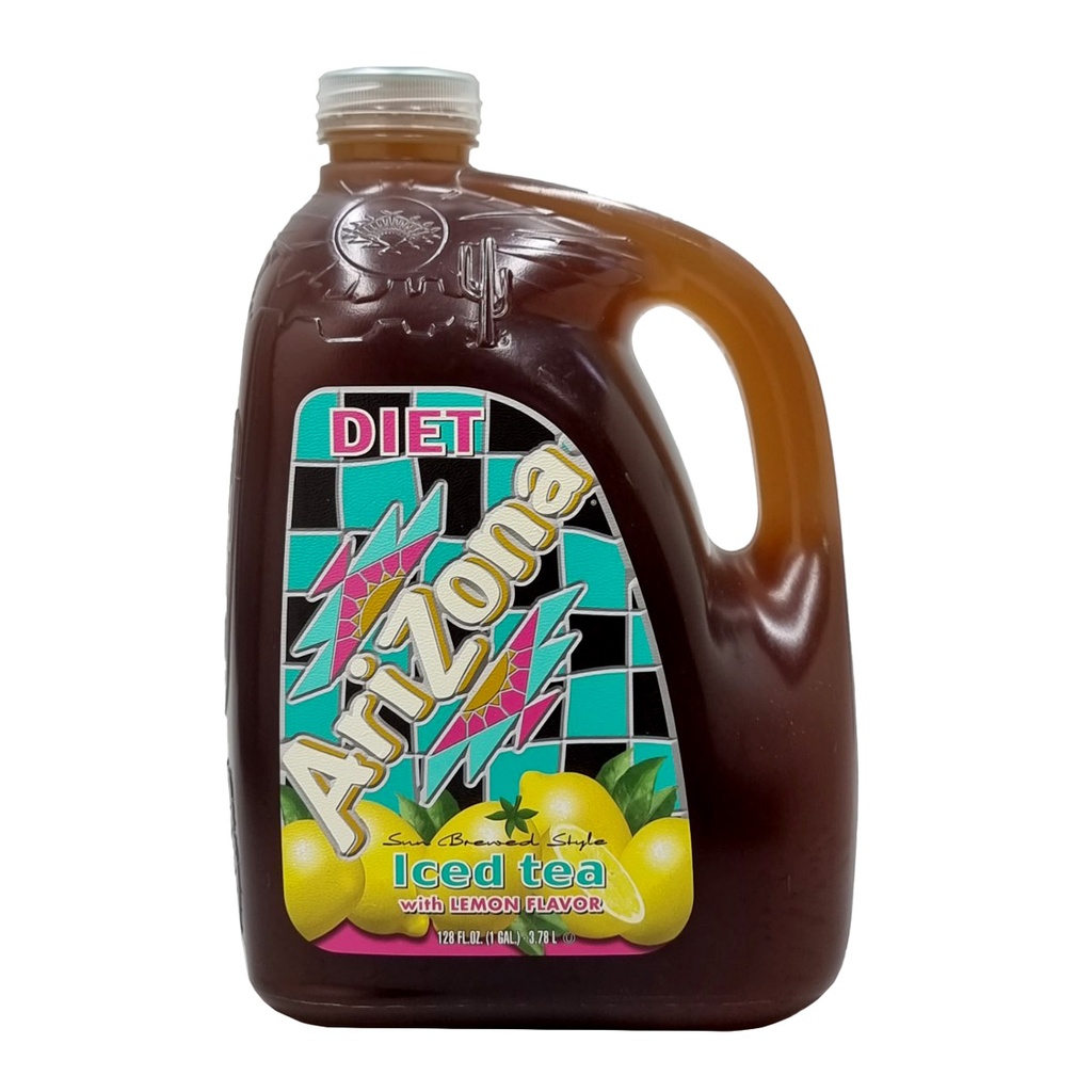 ARIZONA BEVERAGES DIET LEMON ICED TEA 3.78L