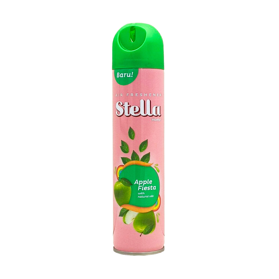 STELLA AIR FRESHENER APPLE FIESTA WITH NATURAL OILS 200ML