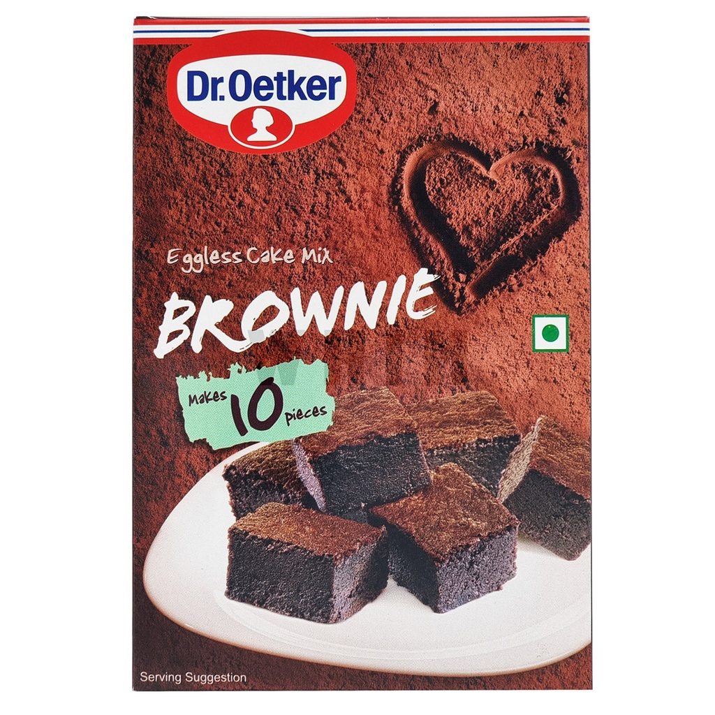 DR. OETKER EGGLESS CAKE MIX BROWNIE 250G