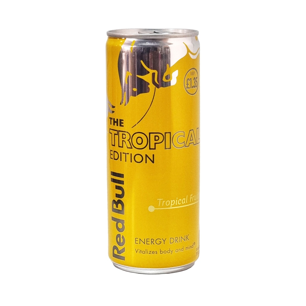 RED BULL ENERGY TROPICAL FRUITS (CAN) 250ML