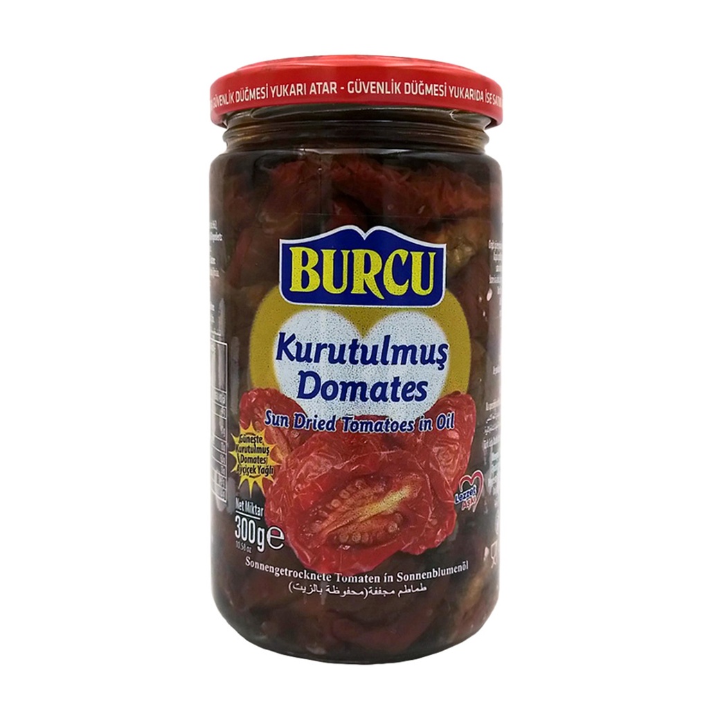 BURCU SUN DRIED TOMATOES IN OIL 300G