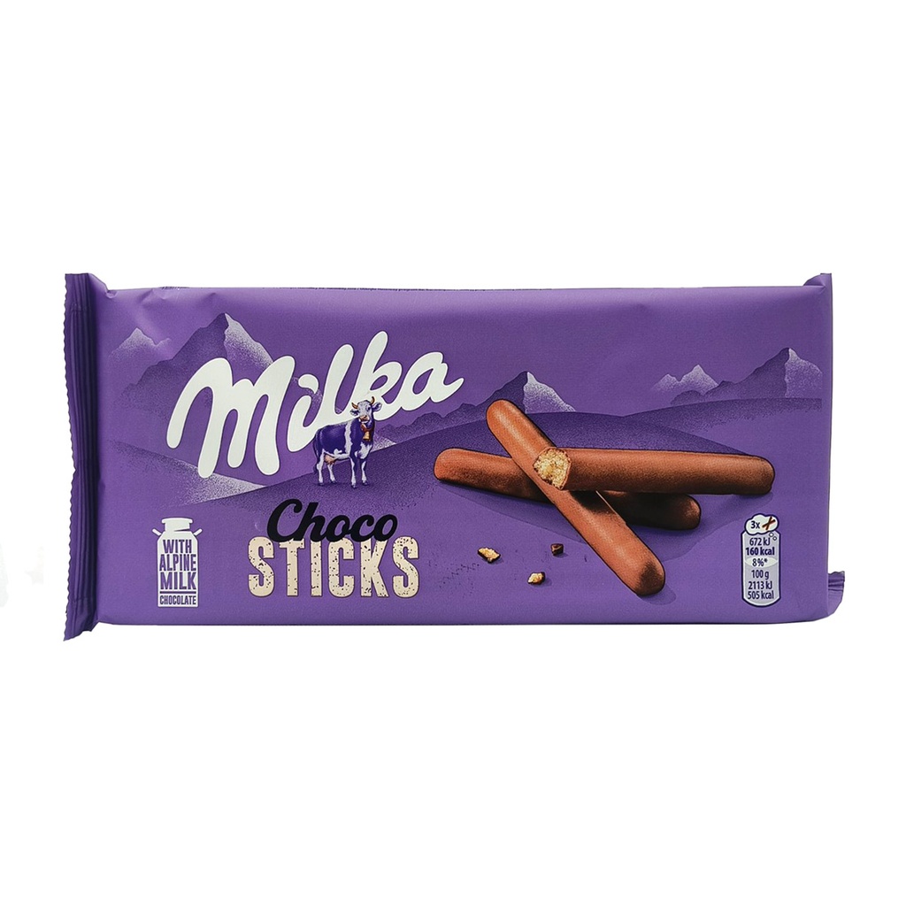 MILKA CHOCO STICKS 112G