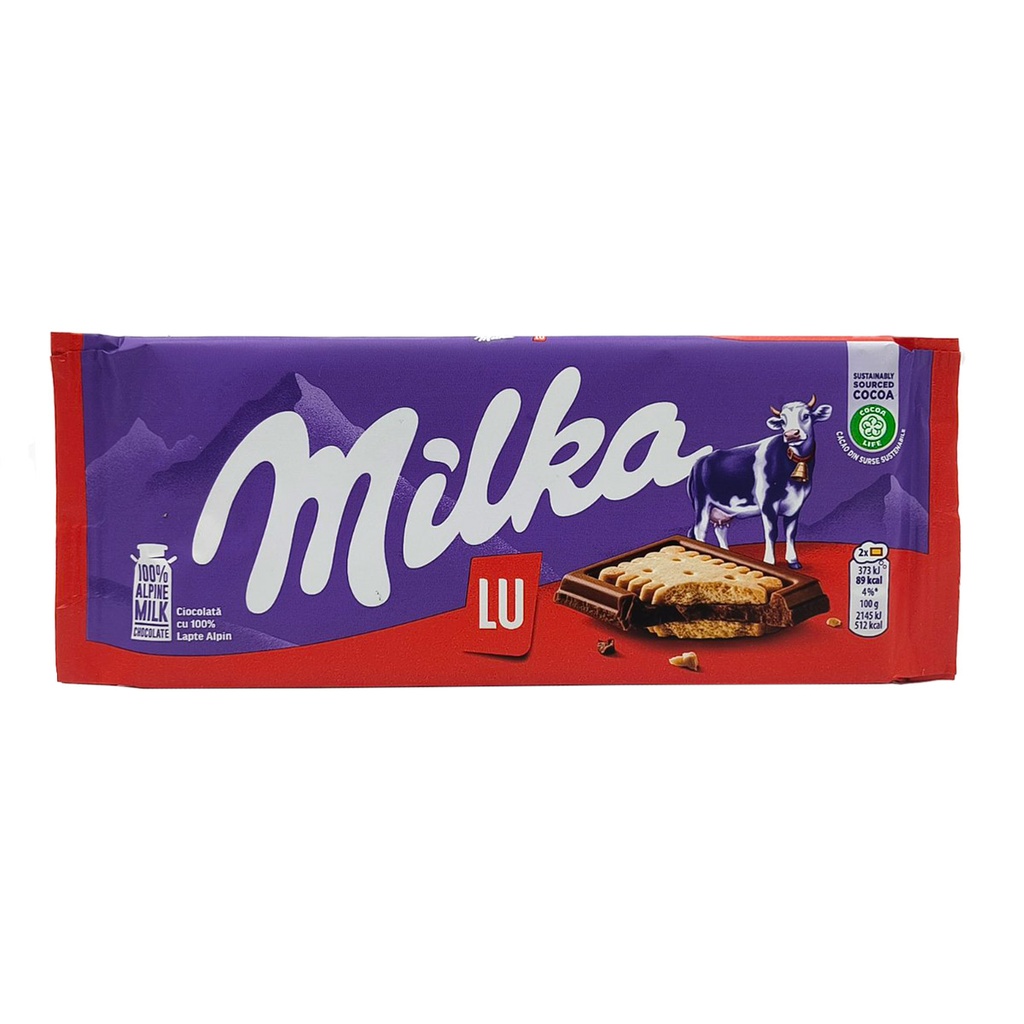 MILKA CHOCOLATE SANDWICH LU 87G