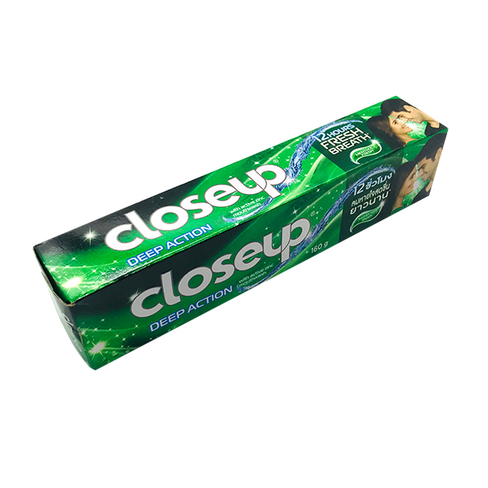 CLOSEUP TOOTHPASTE MENTHOL FRESH 160G