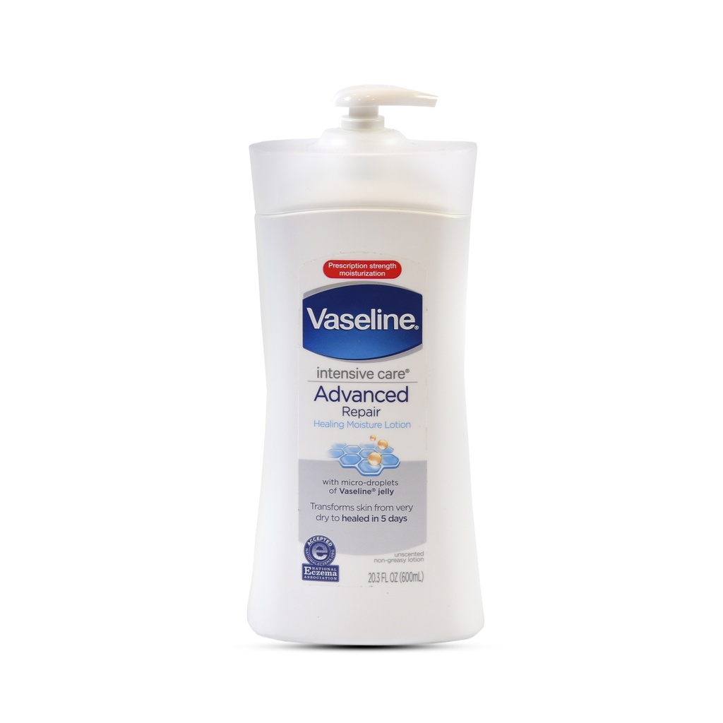 VASELINE BODY LOTION FRAGRANCE FREE 600ML