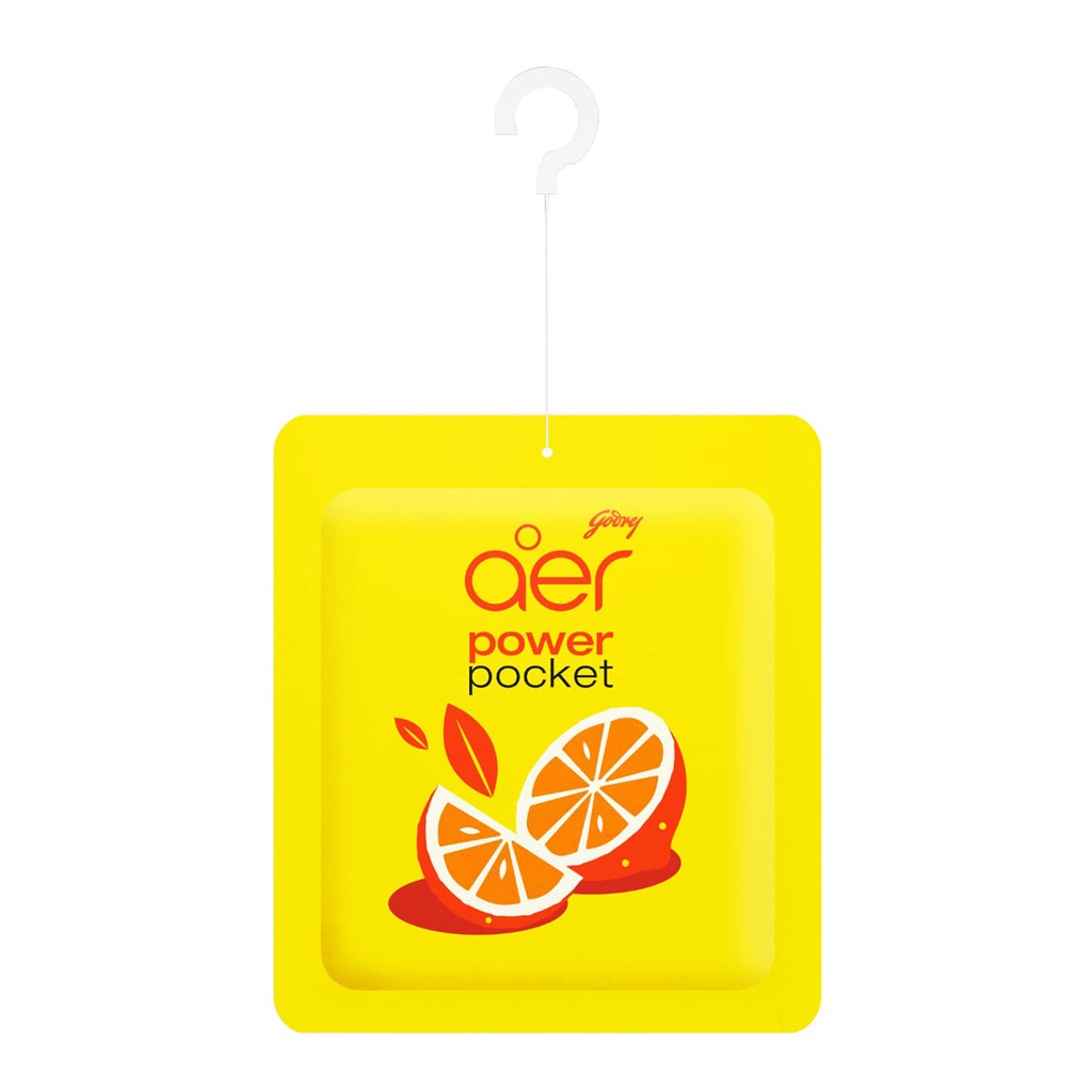 GODREJ AER POCKET - LEMON TANGY DELIGHT 10G