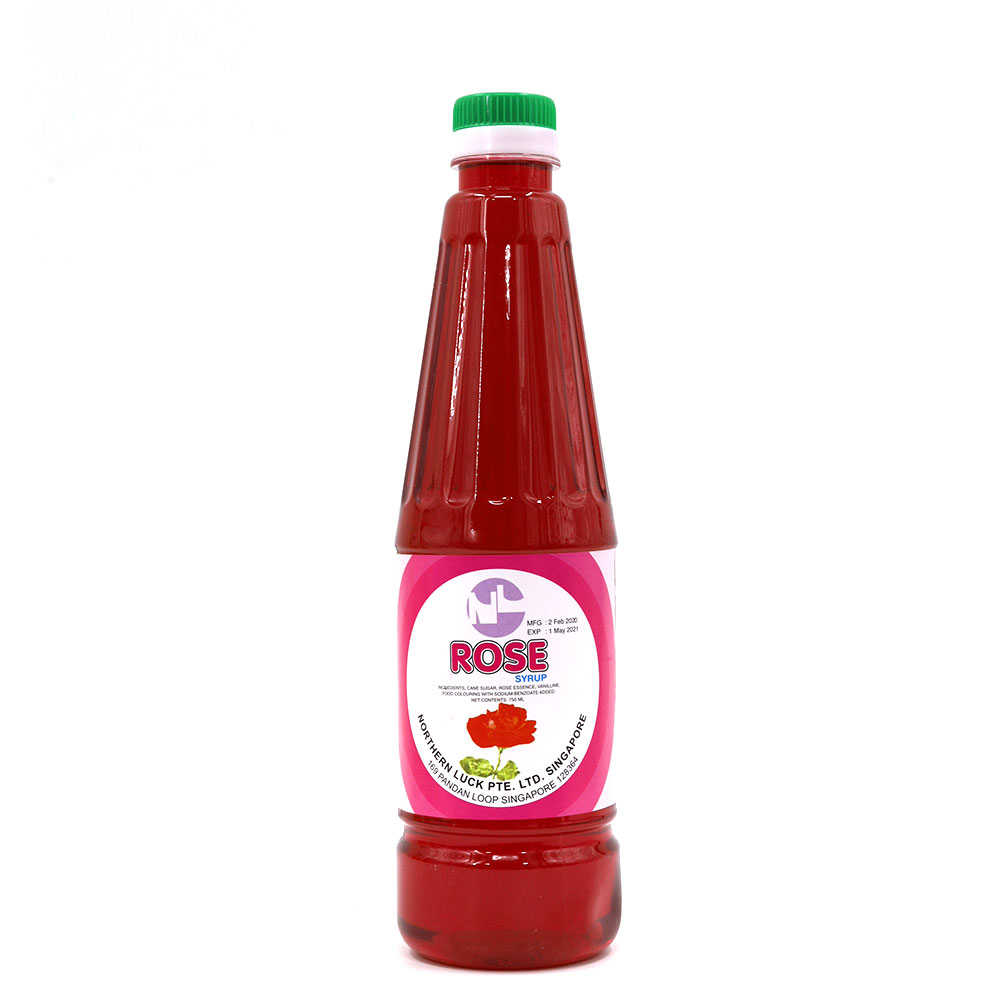 NOTHERN LUCK ROSE SYRUP 750ML