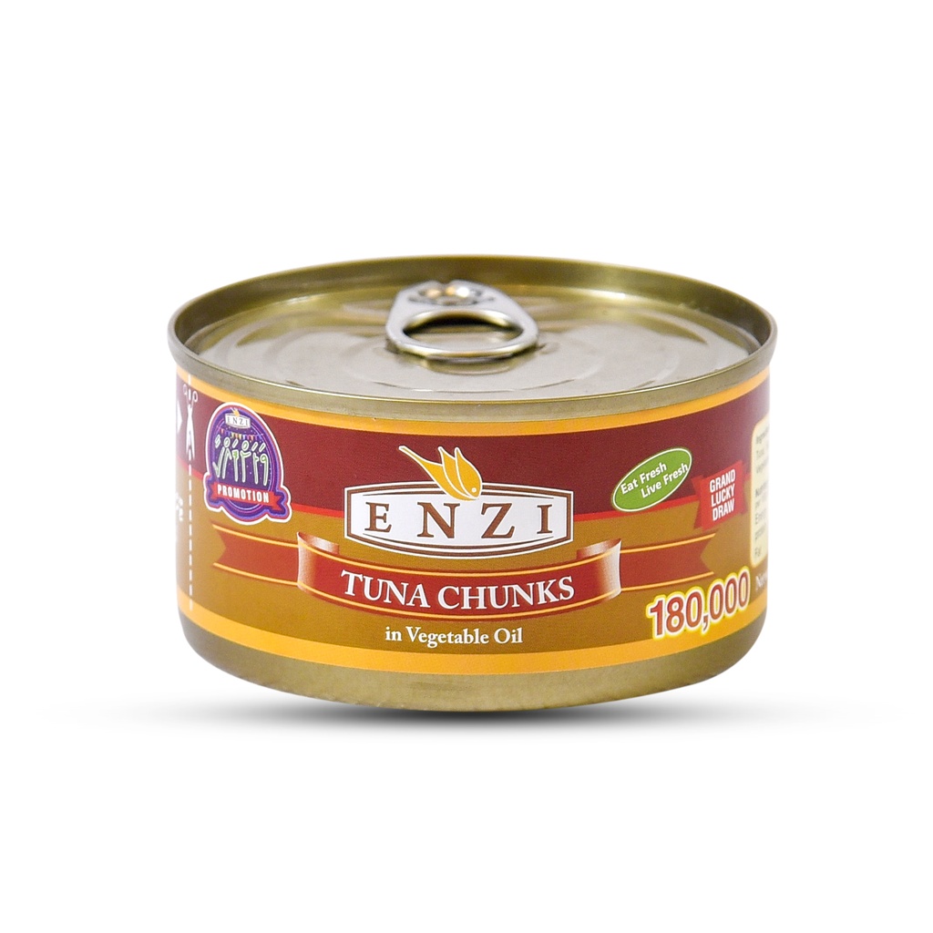 ENZI TUNA CHUNKS IN OIL 185G