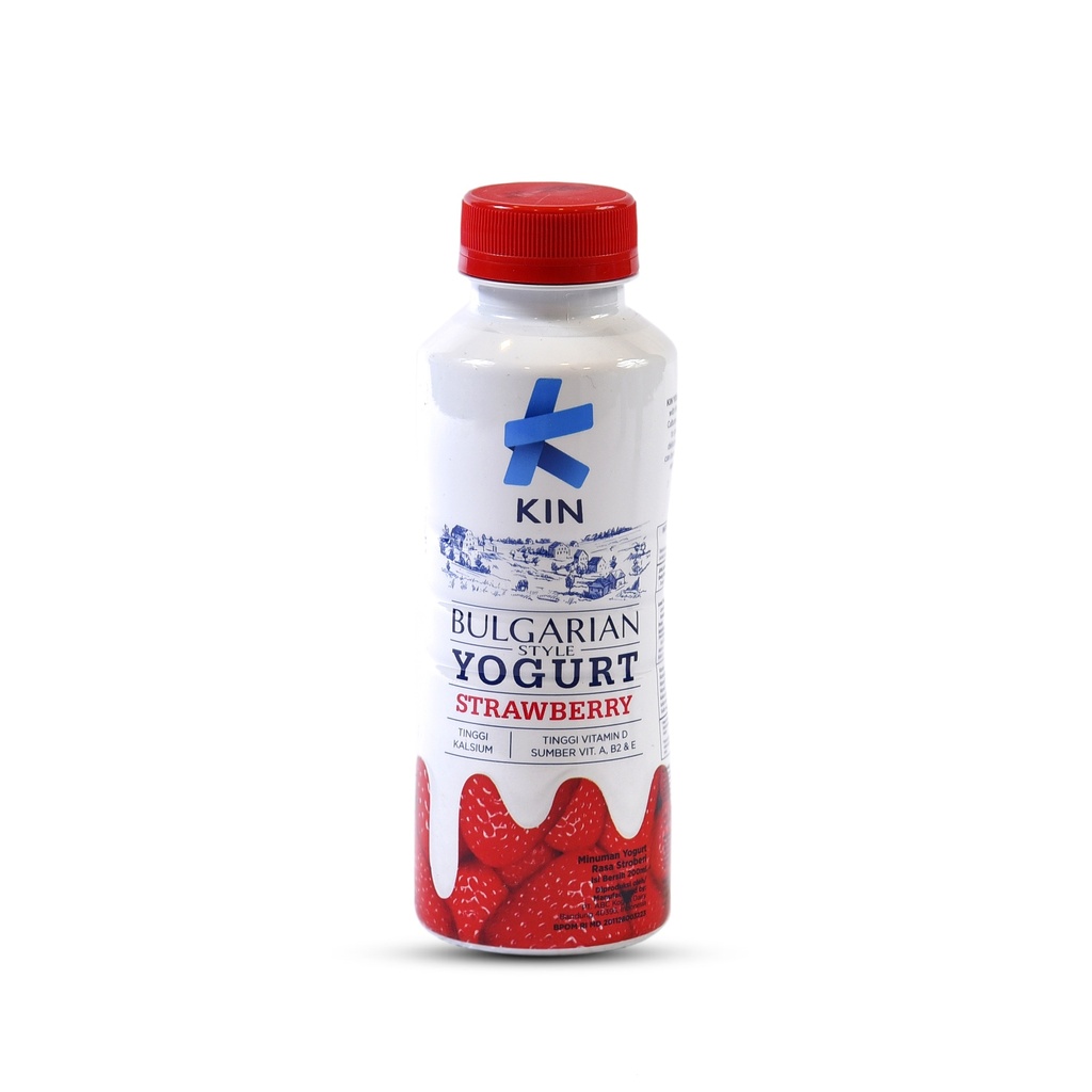 KIN YOGHURT STRAWBERRY 200ML