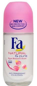 ROLL-ON FA 50ML NATURAL & PURE