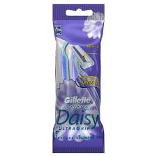 GILLETTE DAISY ULTRA GRIP FOR WOMEN II DISPOSABLE RAZOR 3'S