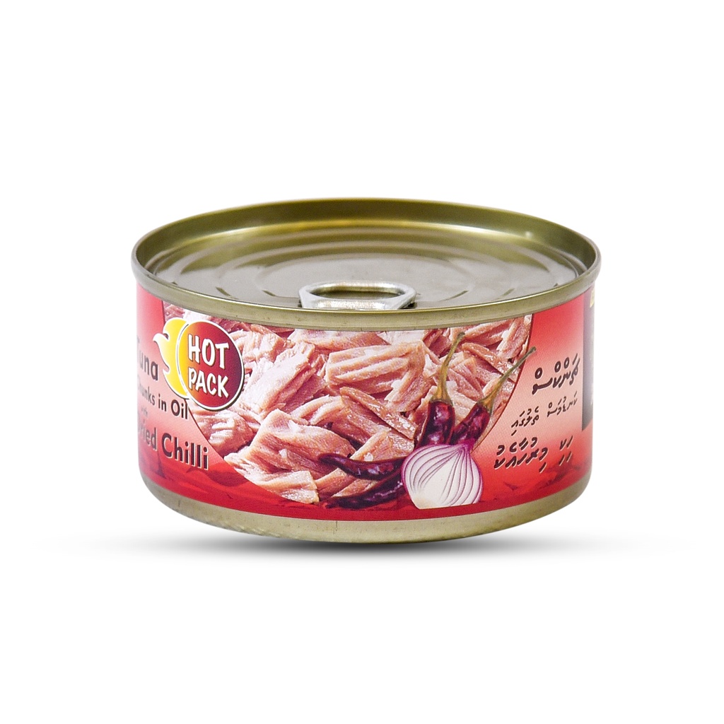 FASMEERU TUNA CHUNKS IN OIL WITH DRIED CHILLI 180G