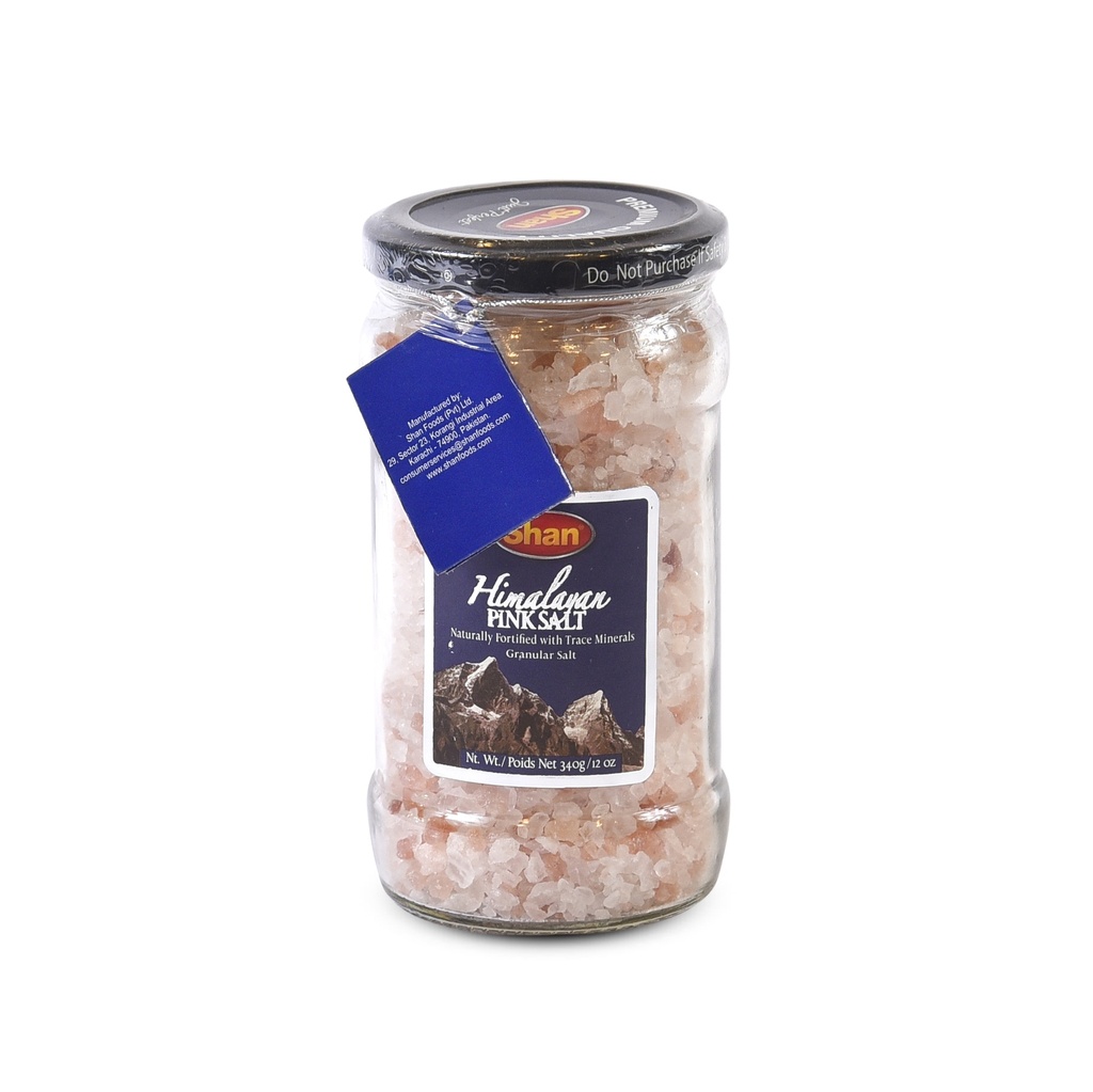 SHAN HIMALAYAN PINK GRANULAR SALT 340G