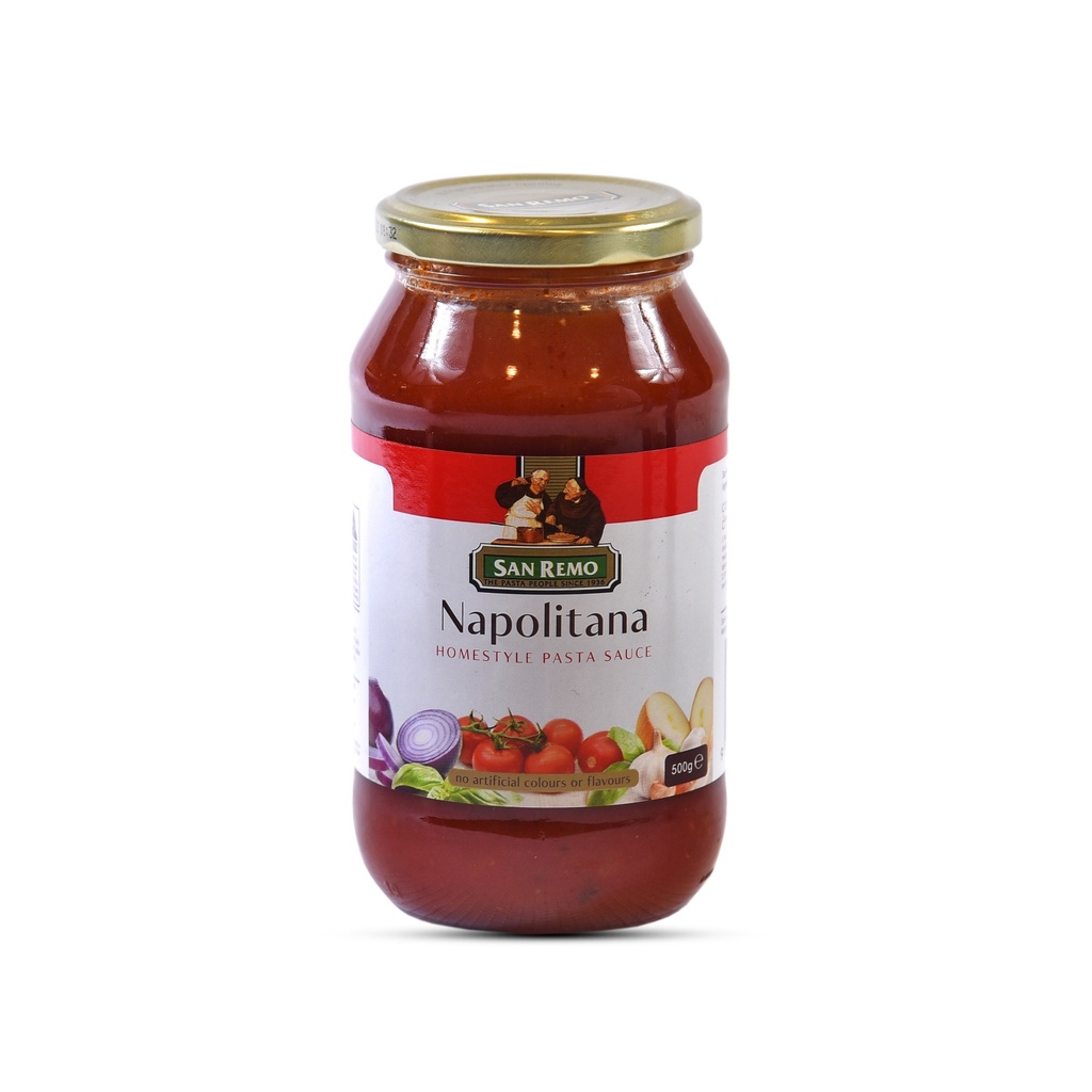 SAN REMO PASTA SAUCE NAPOLITANA 500G