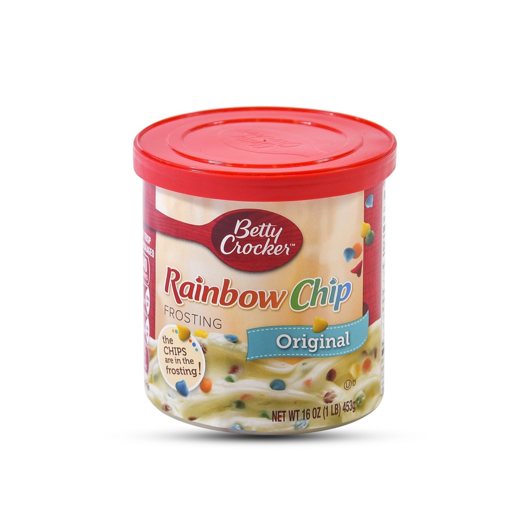 BETTY CROCKER FROSTING RAINBOW CHIPS ORIGINAL 453G