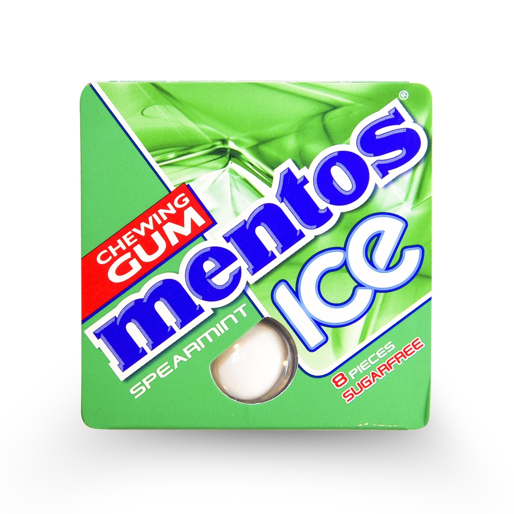 MENTOS ICE SPEARMINT GUM 8PCS