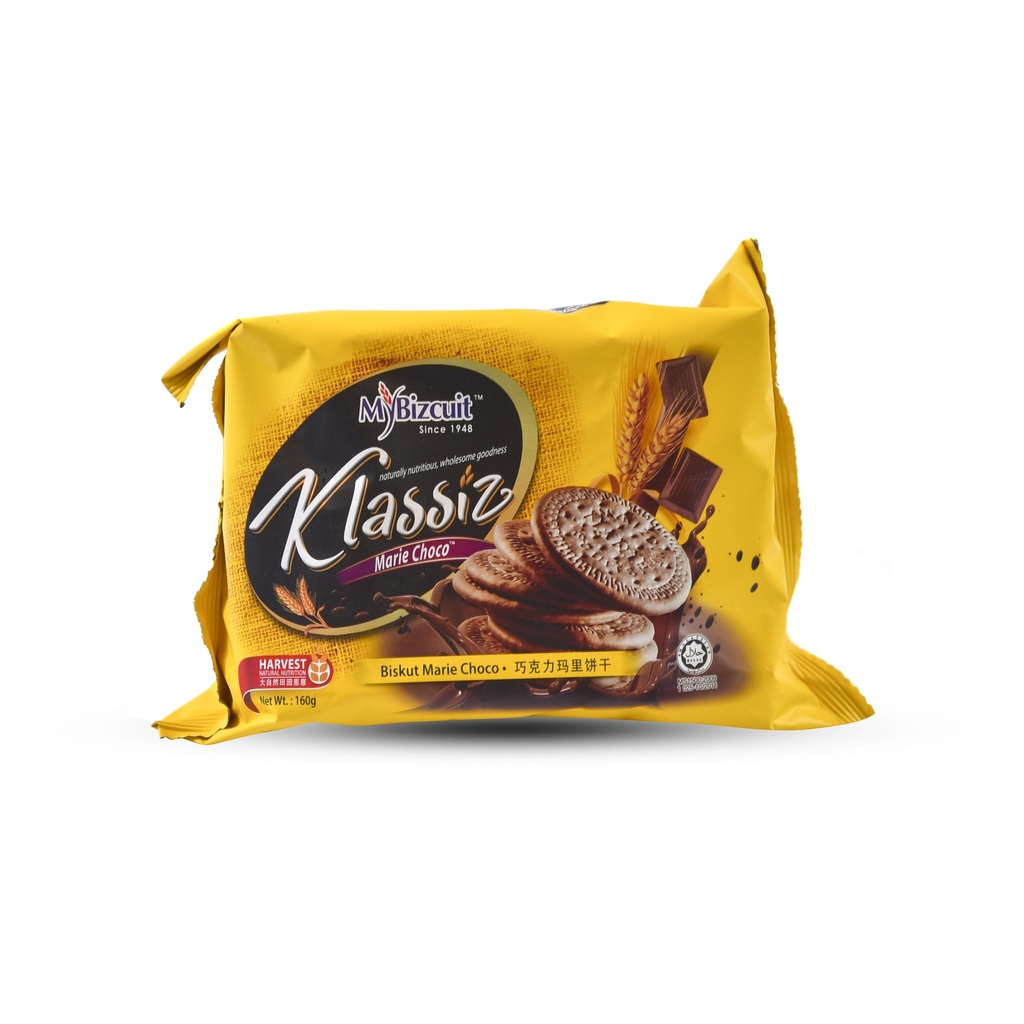 MYBIZCUIT KLASSIZ MARIE CHOCO 160G