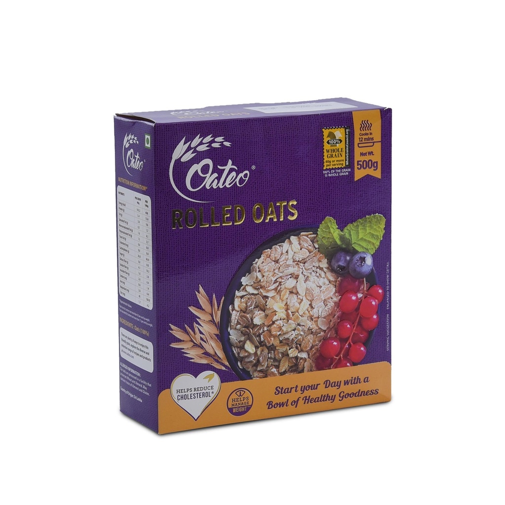 OATEO ROLLED OATS 500G