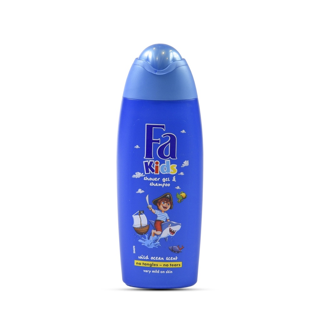 FA KIDS PIRATE SHOWER GEL & SHAMPOO 250 ML