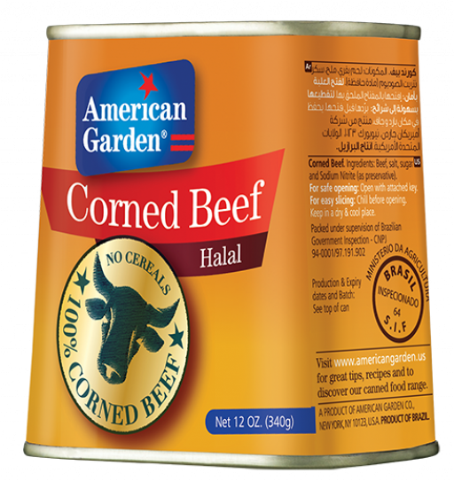 AMERICAN GARDEN CORNED BEEF 340G