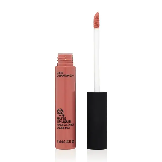 THE BODY SHOP MATTE LIP LIQUID CRETE CARNATION 030 8ML