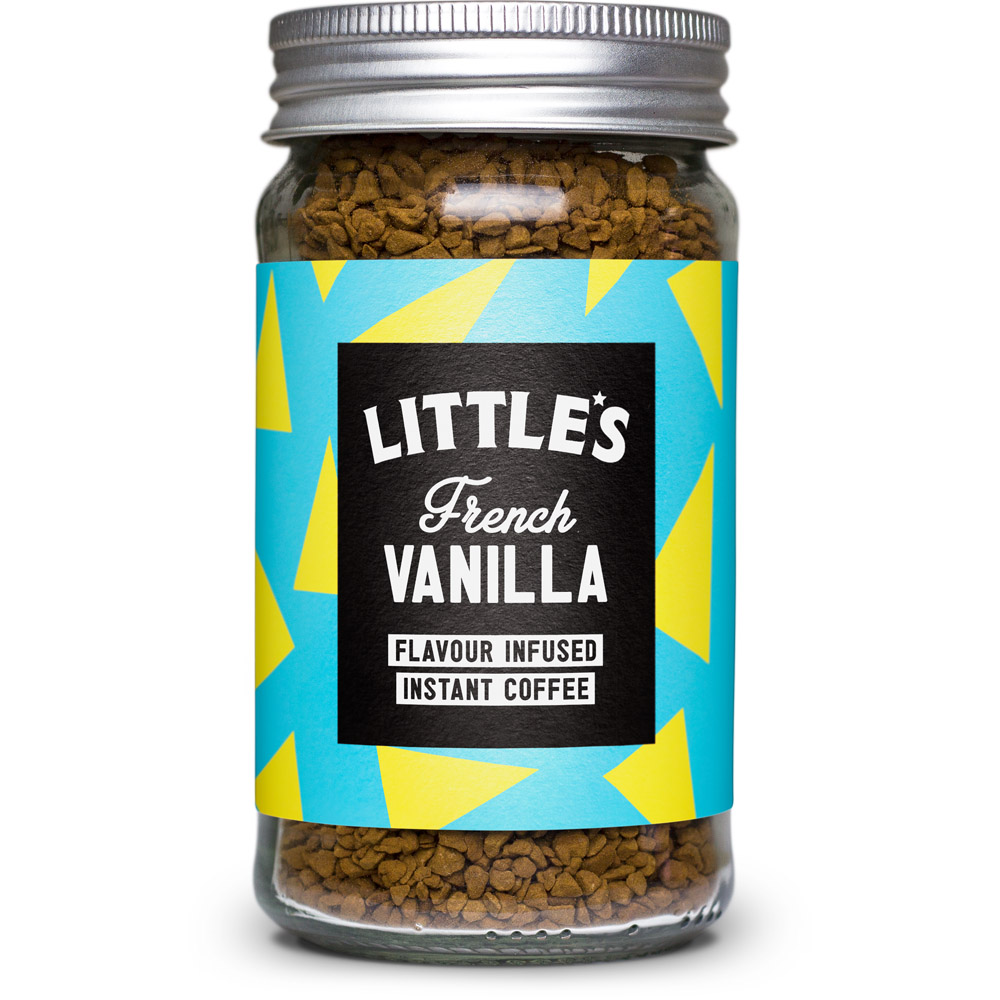 LITTLE'S DECAF FRENCH VANILLA FLAVOUR INFUSED INSTANT COFFEE 50G