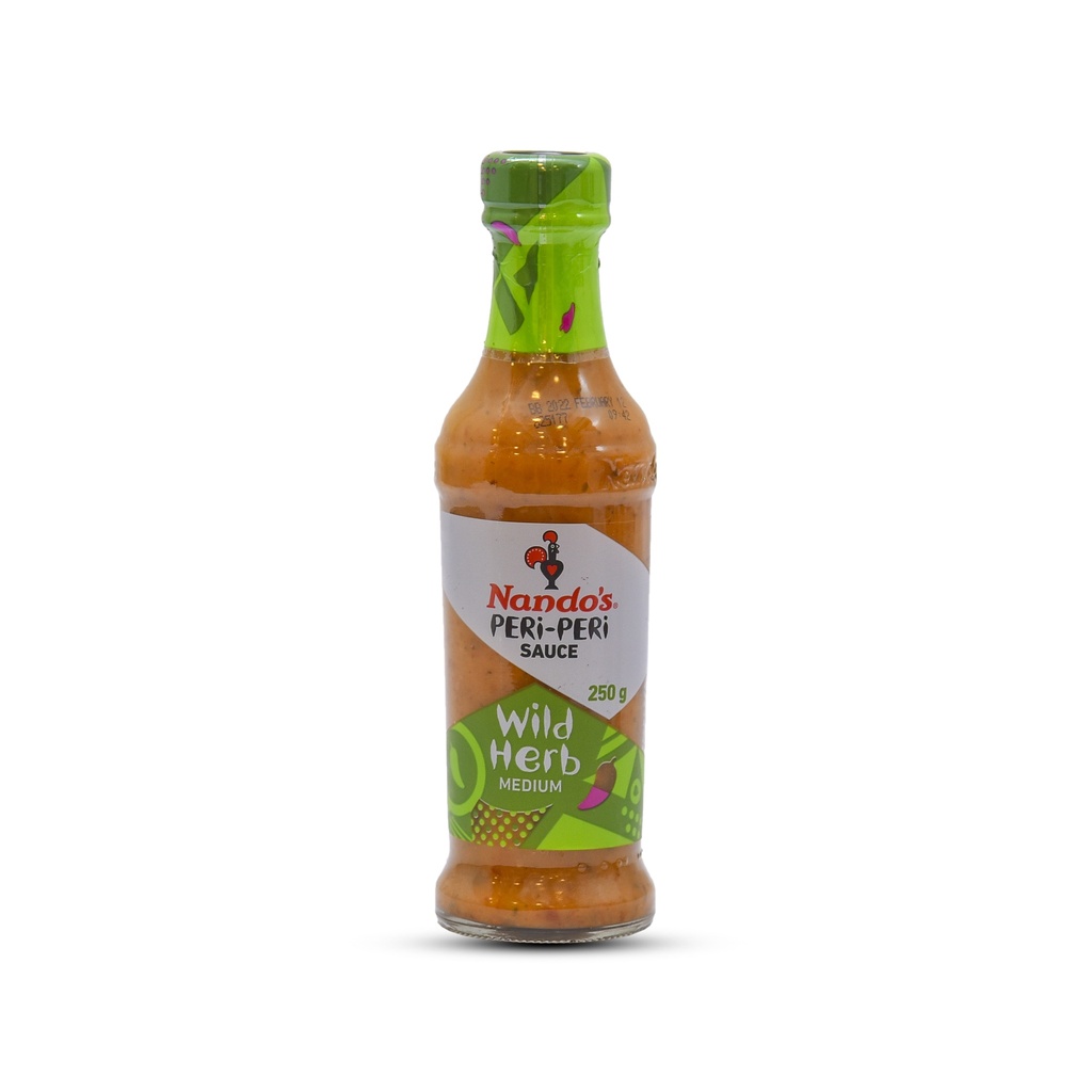 NANDO'S PERI-PERI SAUCE WILD HERB MEDIUM 250G