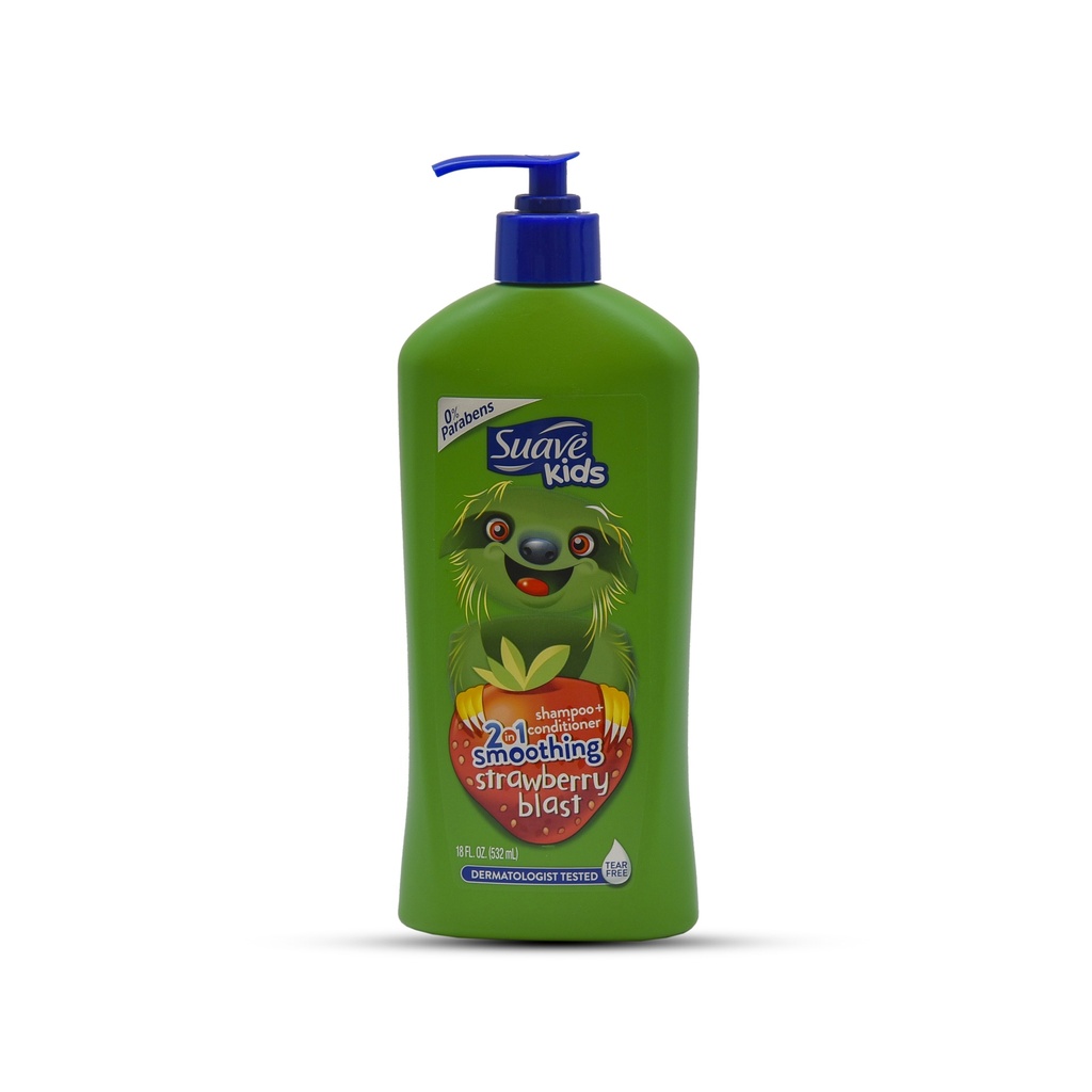 SUAVE KIDS 2 IN 1 SHAMPOO + CONDITIONER 532ML