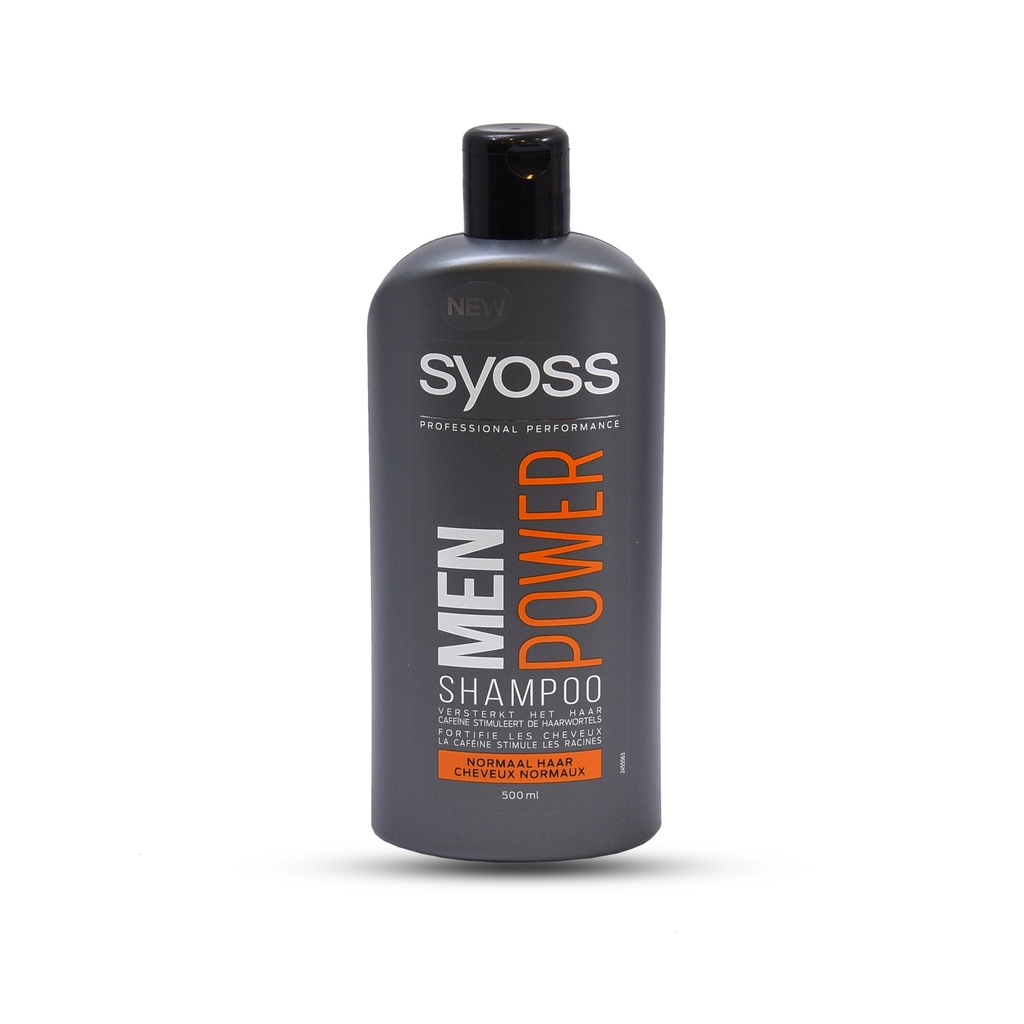 SYOSS MEN POWER SHAMPOO NORMAL HAIR 500ML