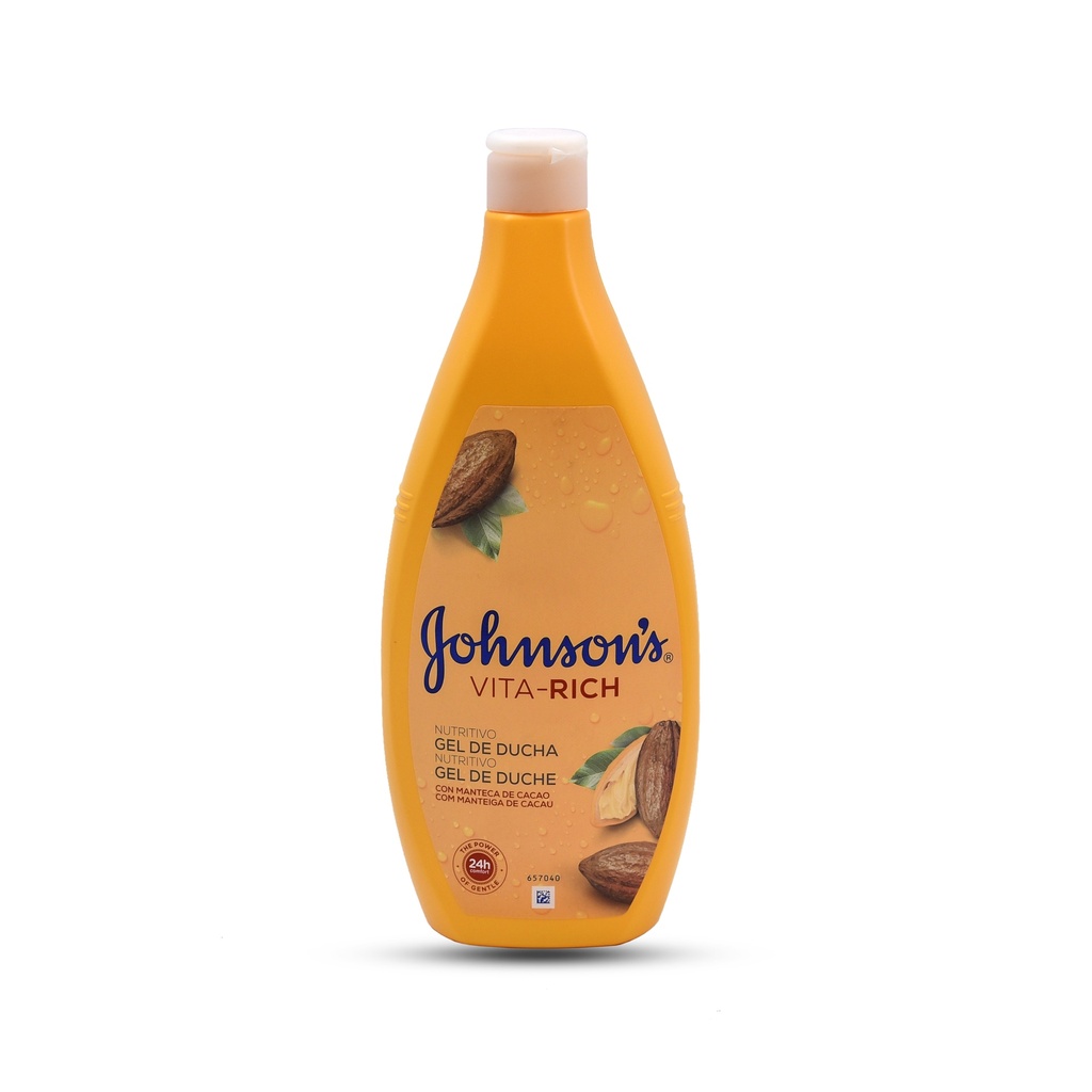 JOHNSON'S VITA-RICH BODY WASH 750ML