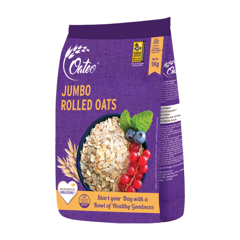 OATEO ROLLED OATS 1KG