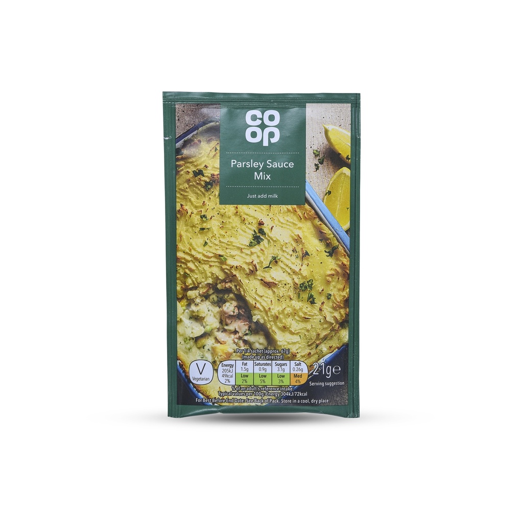 CO-OP PARSLEY SAUCE MIX 21G