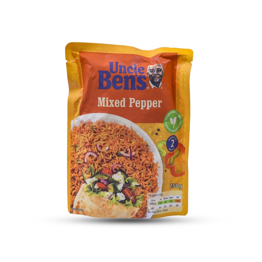 UNCLE BEN'S MIXED PEPPER RICE 250G