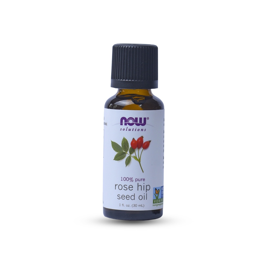 NOW SOLUTIONS 100% PURE ROSE HIP SEED OIL 1 OZ