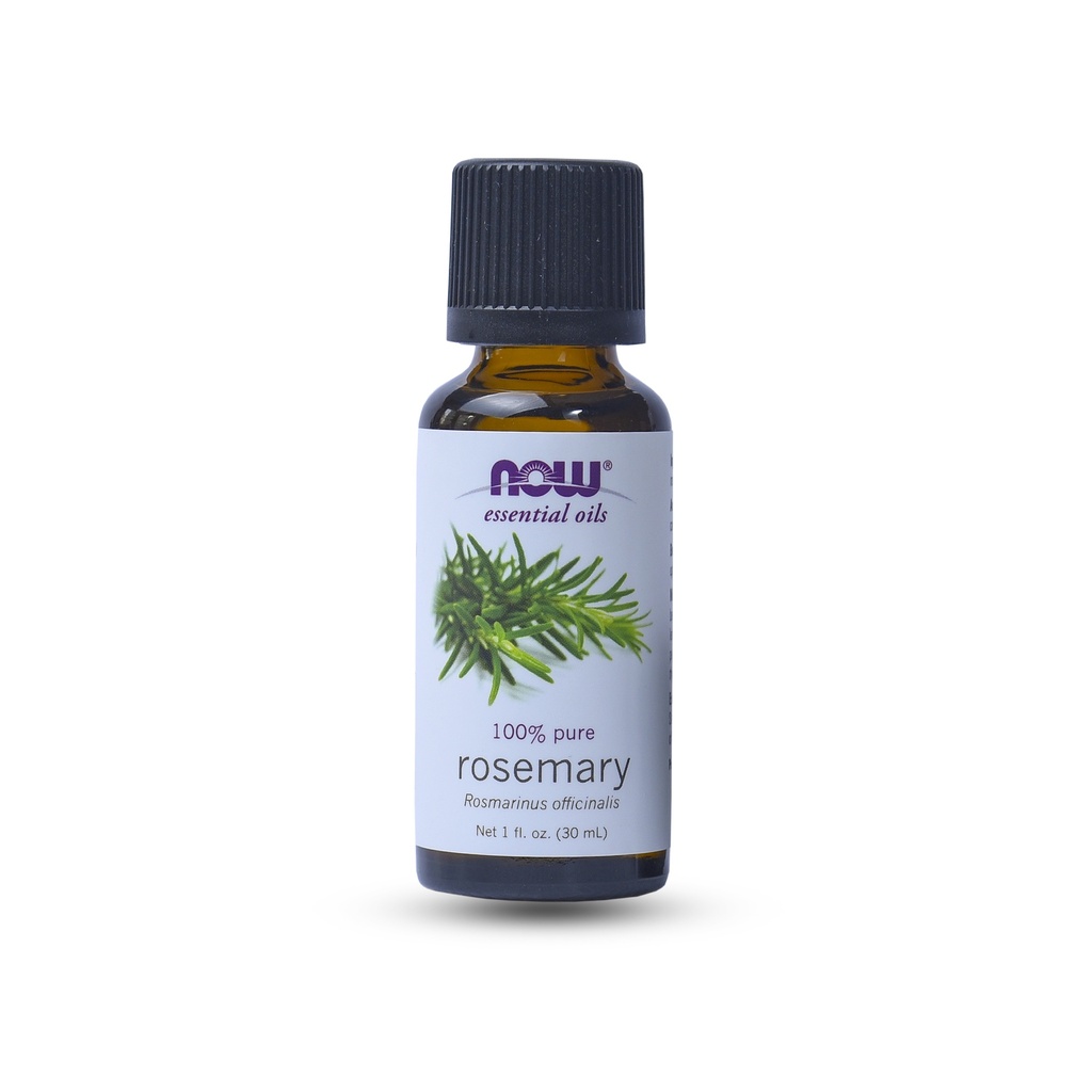 NOW ESSENTIAL OILS 100% PURE ROSEMARY 1 OZ