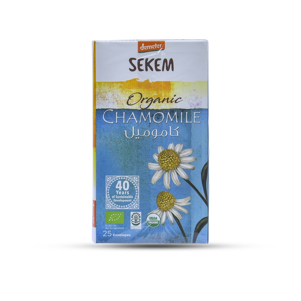 SEKEM ORGANIC CHAMOMILE TEA 50G 25/BOX