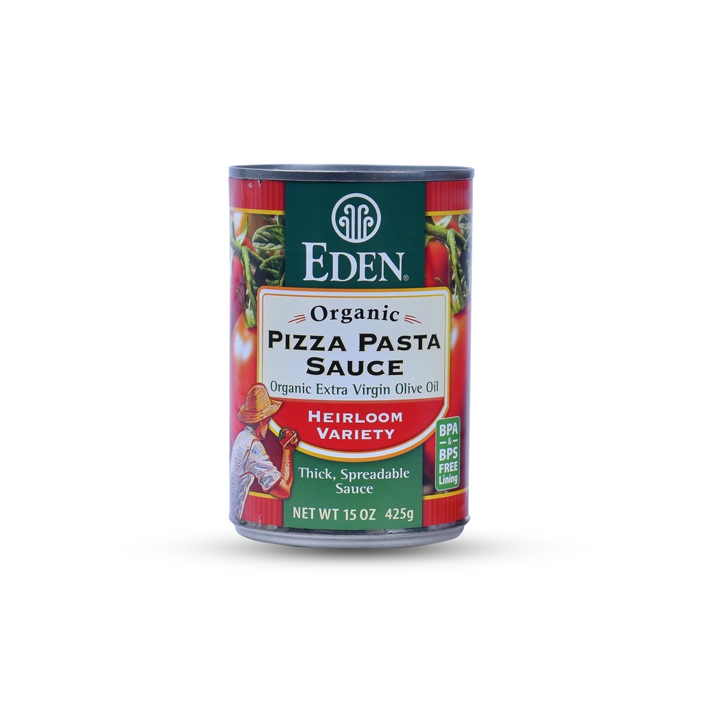 EDEN ORGANIC PIZZA PASTA SAUCE 425G